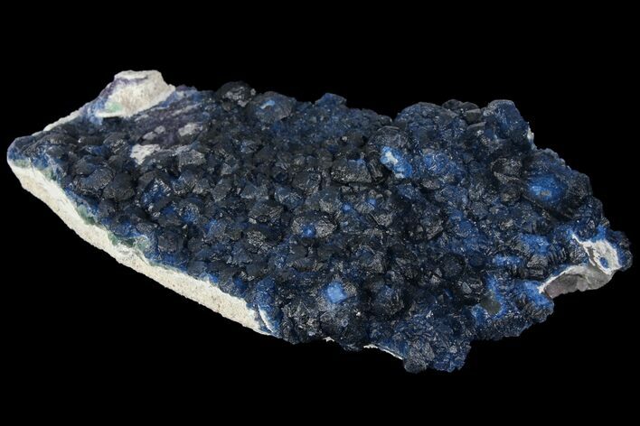 Deep Blue Fluorite Crystal Cluster - China #96029